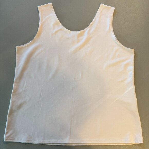 Chico’s Microfiber Cami White Women’s XL/16 (Chico's Size 3) – Pre-Owned - Picture 3 of 6